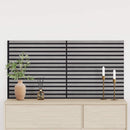 vidaXL Fali panelek 2 pcs Szürke 60,5 x 60 cm