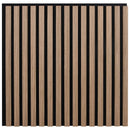 vidaXL Fali panelek 8 pcs Barna 60,5 x 60 cm