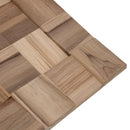 vidaXL Faltábla 11 db Természetes 30 x 30 x 2 cm