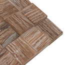 vidaXL Faltábla 11 db Természetes 30 x 30 x 2 cm