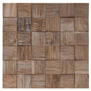 vidaXL Faltábla 11 db Természetes 30 x 30 x 2 cm