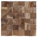 vidaXL Faltábla 11 db Természetes 30 x 30 x 2 cm