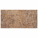 vidaXL Faltábla 11 db Természetes 30 x 30 x 2 cm