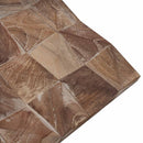 vidaXL Fali panelek 11 db Fehérre festett 30 x 30 x 1,7 cm