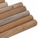 vidaXL Faltábla 10 db Természetes 55 x 20 x 2 cm