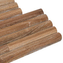 vidaXL Faltábla 10 db Természetes 55 x 20 x 2 cm