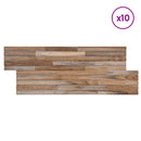 vidaXL Faltábla 10 db Természetes 55 x 20 x 2 cm