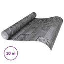 vidaXL 3D Kő Tapéta Fekete 10 x 0,53 m Nem Szőtt Szövet
