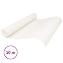 vidaXL 3D szilárd tapéta Csíkos Krémfehér 10 x 0,53 m Nem Szőtt Szövet