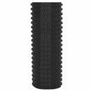 vidaXL Bordázott vízelvezető lap Fekete 0,5 x 10 m HDPE