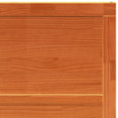 vidaXL Istállóajtó Viaszbarna 90 x 2,5 x 208 cm Tömör Fenyőfa