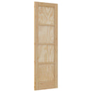 vidaXL Belső Ajtó Természetes 61 x 198,5 cm Furnér