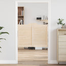 vidaXL Lengő Ajtók Természetes 80 x 50 cm Tömör Fenyőfa