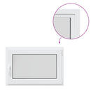 vidaXL Pinceablak RISOR 90 x 60 cm PVC és Üveg Fehér
