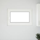 vidaXL Pinceablak RISOR 90 x 60 cm PVC és Üveg Fehér