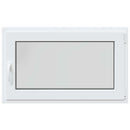 vidaXL Pinceablak RISOR 100 x 60 cm PVC és Üveg Fehér