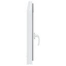 vidaXL Pinceablak RISOR 100 x 60 cm PVC és Üveg Fehér