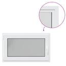 vidaXL Dönthető és forgatható pinceablak RISOR 100 x 70 cm PVC és Üveg