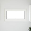 vidaXL Pinceablak belső szín fehér RISOR 110 x 50 cm