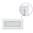 vidaXL Pinceablak RISOR 80 x 40 cm PVC és Üveg