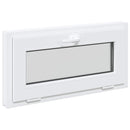 vidaXL Pinceablak RISOR 80 x 40 cm PVC és Üveg