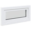 vidaXL Pinceablak RISOR 80 x 40 cm PVC és Üveg