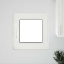 vidaXL Dönthető és forgatható pinceablak RISOR 50 x 50 cm PVC és Üveg