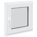 vidaXL Dönthető és forgatható pinceablak RISOR 50 x 50 cm PVC és Üveg