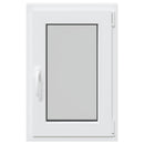 vidaXL Pinceablak RISOR 50 x 75 cm PVC és Üveg Fehér