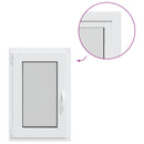 vidaXL Pinceablak RISOR 50 x 75 cm PVC és Üveg Fehér