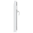 vidaXL Pinceablak RISOR 90 x 50 cm PVC és Üveg Fehér