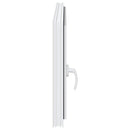 vidaXL Pinceablak RISOR 110 x 50 cm PVC és Üveg Fehér