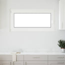 vidaXL Pinceablak RISOR 120 x 60 cm PVC és Üveg Fehér