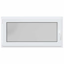 vidaXL Pinceablak RISOR 120 x 60 cm PVC és Üveg Fehér