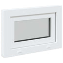vidaXL Pinceablak RISOR 60 x 40 cm PVC és Üveg Fehér