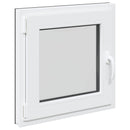 vidaXL Pinceablak RISOR 50 x 50 cm PVC és Üveg Antracitszürke