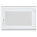 vidaXL Pinceablak RISOR 90 x 50 cm PVC és Üveg Antracitszürke
