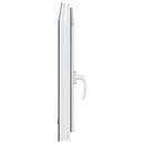 vidaXL Pinceablak RISOR 90 x 50 cm PVC és Üveg Antracitszürke