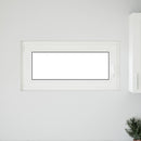 vidaXL Pinceablak RISOR 100 x 50 cm PVC és Üveg Antracitszürke