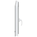vidaXL Pinceablak RISOR 100 x 60 cm PVC és Üveg Antracitszürke