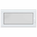 vidaXL Dönthető és forgatható pinceablak RISOR 120 x 60 cm PVC és Üveg
