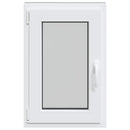 vidaXL Dönthető és forgatható pinceablak RISOR 50 x 75 cm PVC és Üveg