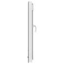 vidaXL Pinceablak RISOR 60 x 100 cm PVC és Üveg Antracitszürke