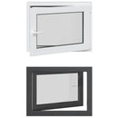vidaXL Dönthető és forgatható pinceablak RISOR 60 x 100 cm PVC és Üveg