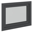 vidaXL Dönthető és forgatható pinceablak RISOR 90 x 60 cm PVC és Üveg