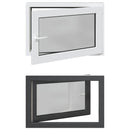 vidaXL Dönthető és forgatható pinceablak RISOR 90 x 60 cm PVC és Üveg