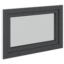 vidaXL Dönthető és forgatható pinceablak RISOR 90 x 60 cm PVC és Üveg
