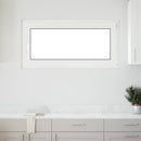 vidaXL Pinceablak RISOR 120 x 60 cm PVC és Üveg Antracitszürke