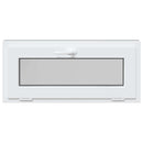 vidaXL Pinceablak RISOR 90 x 40 cm PVC és Üveg Antracitszürke