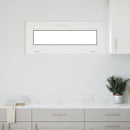 vidaXL Pinceablak RISOR 100 x 40 cm PVC és Üveg Antracitszürke